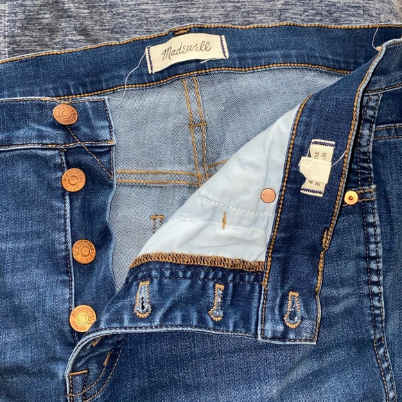 10" High-Rise Skinny Crop Jeans: Button-Front TENCEL™ Denim Edition - Picture 7 of 10